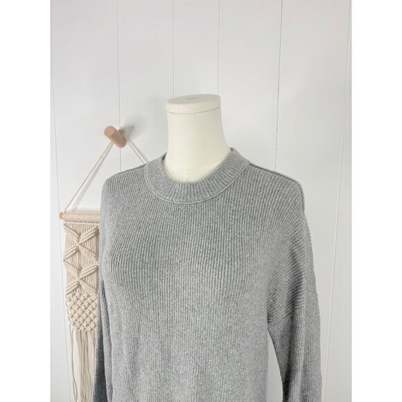 Abercrombie & Fitch Gray Crewneck Tunic Sweater Size XS - Picture 2 of 8